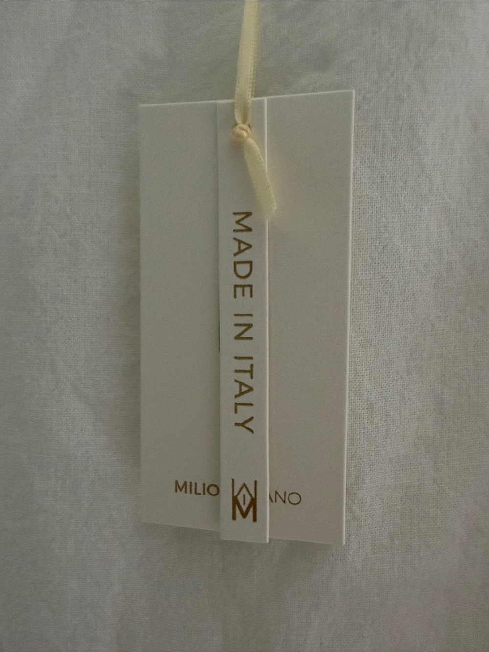 Women’s White Linen Tie-Strap Jumpsuit - Picture 6 of 6
